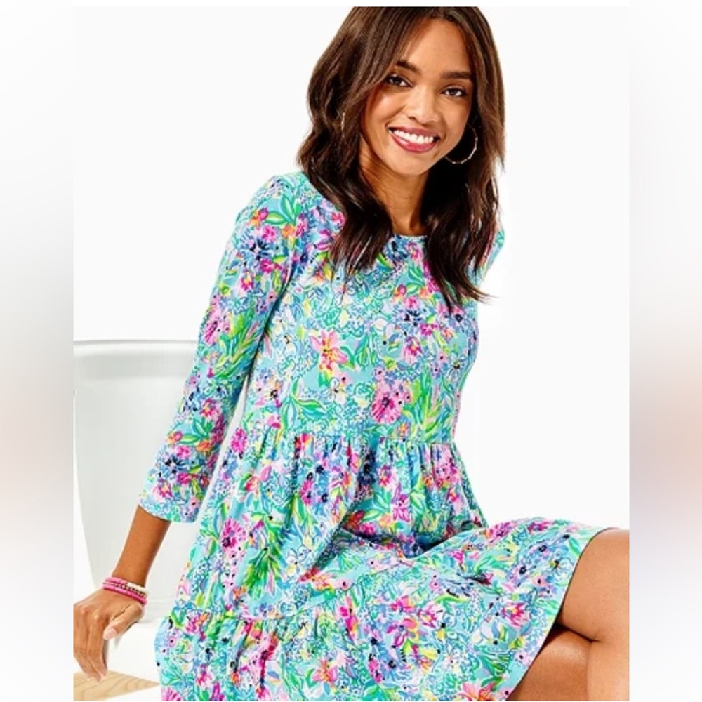 Lilly geanna swing mini dress